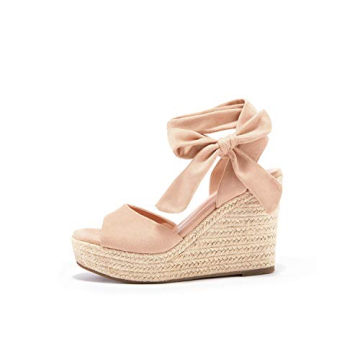 Fashare Womens Open Toe Espadrille Wedges Sandals