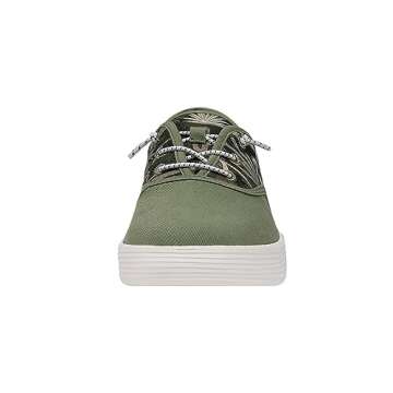 Hey Dude Conway Desert Green Size M13 | Men's Shoes | Men's Slip On Sneakers | Comfortable & Light-Weight