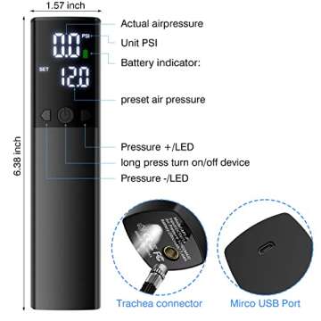 Motorenbau Electric Ball Pump: Fast & Smart Inflation with Digital Display