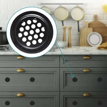 Auvotuis 6Pcs Stainless Steel Air Vents for Every Space