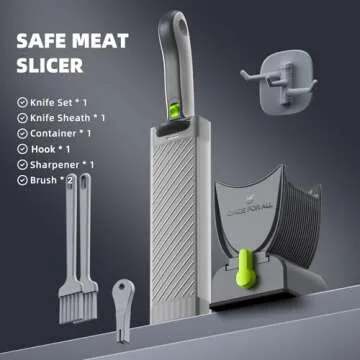 ONCE FOR ALL Fresh Meat Slicer for Kitchen Essentials