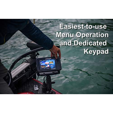 Lowrance HOOK Reveal 9 TripleShot Fish Finder with C-MAP