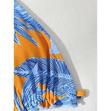 Romwe Women's Stylish Criss Cross Bikini Swimwear Sets