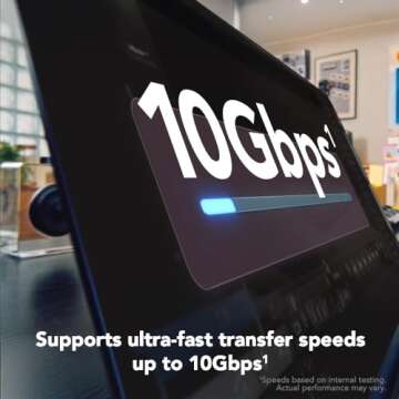 Lexar Go Portable Hub: 4-Type C, 10Gbps, Ultra-Compact