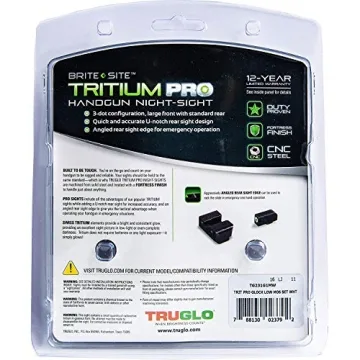 TruGlo Tritium Pro Glock Pistol Sights with Focus Lock