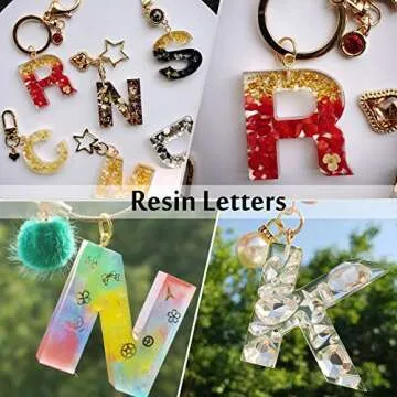 Reversed Alphabet Silicone Resin Mold for Crafting Fun