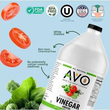 AVO 1 Gallon Pure Natural Distilled White Vinegar
