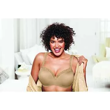Playtex Balconette T-Shirt Bra for Full Figures in Nude