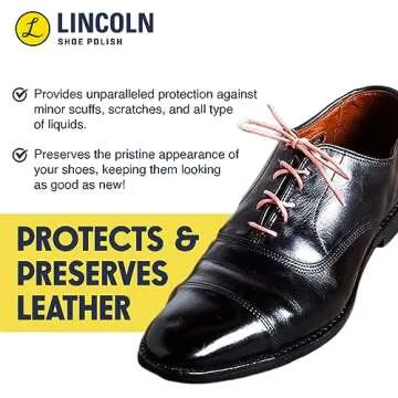 Lincoln Shoe Polish Wax - Premium Shine Since 1925