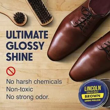 Lincoln Shoe Polish Wax - Premium Shine Since 1925
