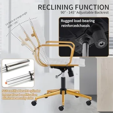 LUXMOD Ergonomic Chair – Stylish Comfort for Work