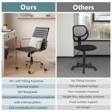 LUXMOD Ergonomic Chair – Stylish Comfort for Work