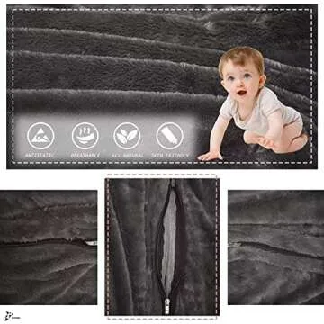 GQZGGXX Bean Bag Chair Cover, Durable Comfortable Chair PV Fur Bean Bag Sofas Faux Fur Sofa Living Room Sofa Bed Large Bean Bag Chairs for Adults (No Filler,Cover only) 6ft Dark Grey