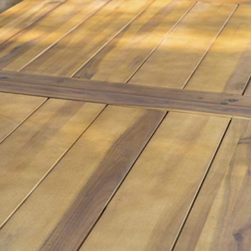 Acacia Outdoor Dining Table by Christopher Knight Home