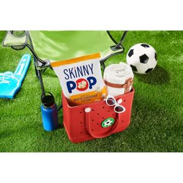 SkinnyPop White Cheddar Popcorn - Healthy, Gluten Free Snack (4.4oz Bag)