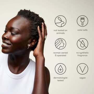 Odele Clarifying Sulfate-Free Shampoo, a Deep Weekly Clean that Removes Buildup for All Hair Types & Textures, 13 Fl Oz