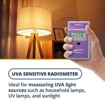 Solarmeter Model 4.2 Sensitive UVA Meter: Accurate & Portable UV Measurement Tool