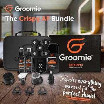 Grooming Kit for Bald Men with BaldiePro Razor