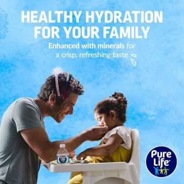 Pure Life Purified Water, 16.9 Fl Oz, 12 Pack - Refreshing Hydration