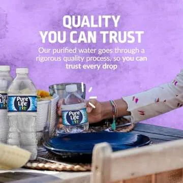Pure Life Purified Water, 16.9 Fl Oz, Refreshing 12-Pack