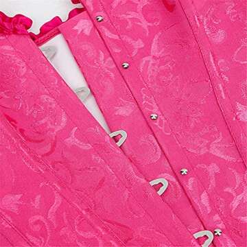 Plus Size Corsets for Women Bustier Top Halloween Costumes Sexy Lingerie Small Rose