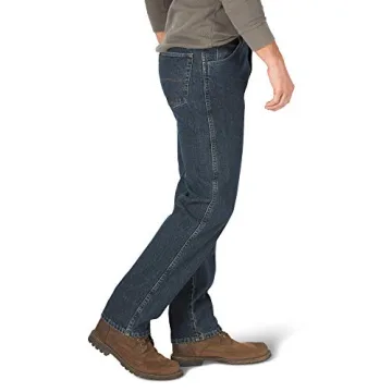 Wrangler Authentics Relaxed Fit Men's Denim Jeans for Comfort