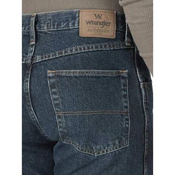 Wrangler Authentics Relaxed Fit Men's Denim Jeans for Comfort