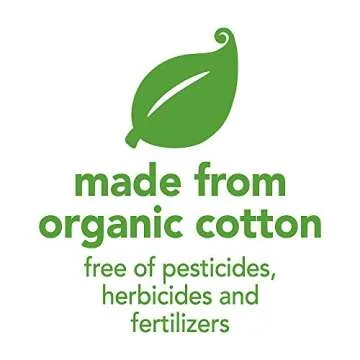 green sprouts Muslin Bibs made from Organic Cotton (5 pack)| 4 absorbent layers protect from sniffles, drips, & drools | 100% Organic cotton muslin, Adjustable snap closure, Machine washable