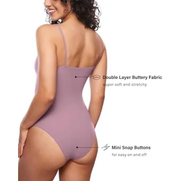 INLYRIC Women's Inbarely Bodysuit for All Occasions