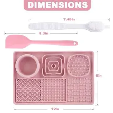 Lick Mat for Dogs - Silicone Feeding Mat for Treats