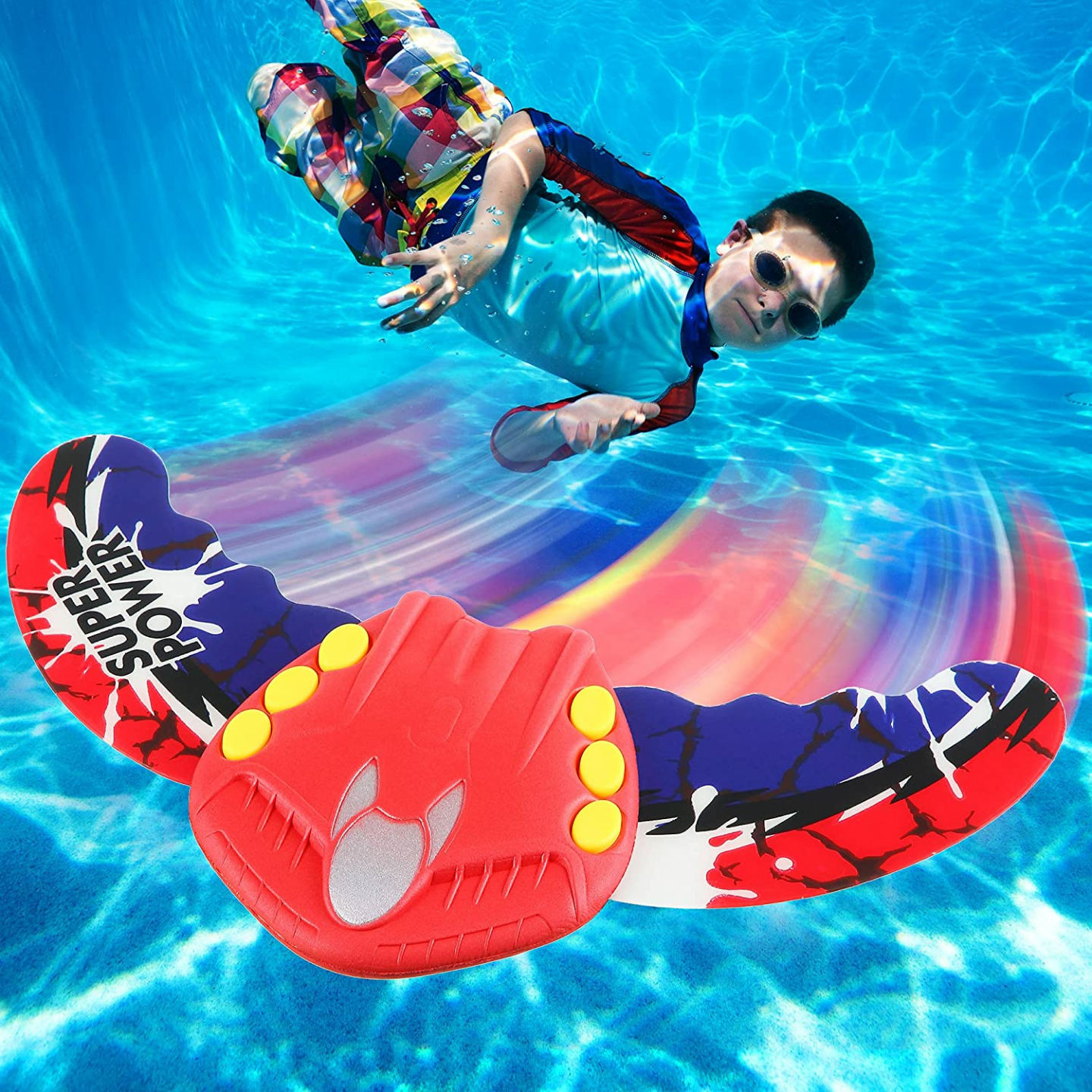 Stingray Torpedo Underwater Glider Toy for Pools