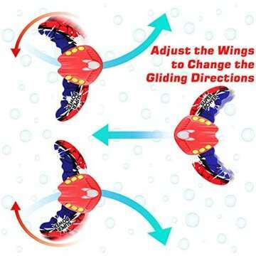 Stingray Torpedo Underwater Glider Toy for Pools