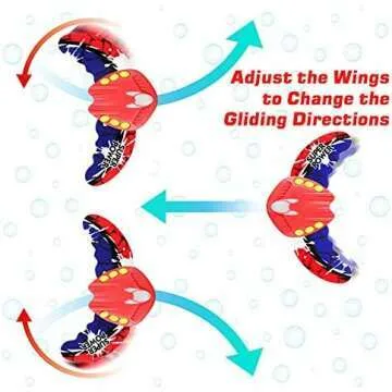 Stingray Torpedo Underwater Glider Toy for Pools