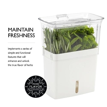 Cole & Mason Fresh Herb Keeper for Ultimate Freshness