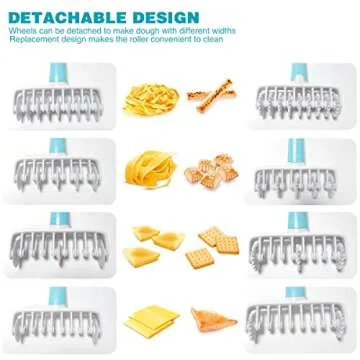 Multifunctional Pastry Dough Lattice Cutter Roller for Baking