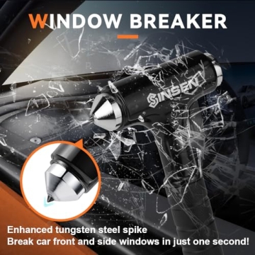 SINSEN 4-in-1 Emergency Kit for Automotive Safety