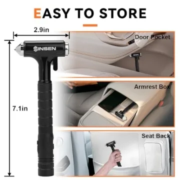 SINSEN 4-in-1 Emergency Kit for Automotive Safety