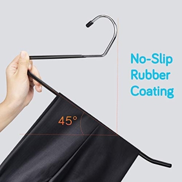 IPOW Heavy Duty Metal Pants Hangers for True Closet Efficiency