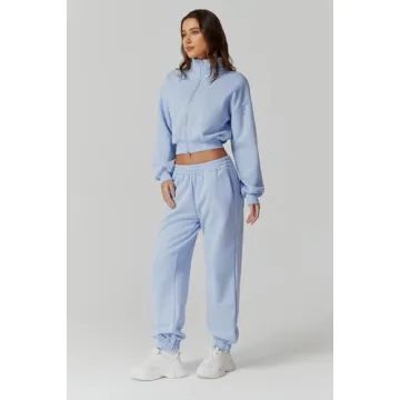 Stylish QINSEN Fleece Tracksuit for Women - Cozy & Chic