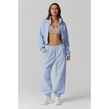 Stylish QINSEN Fleece Tracksuit for Women - Cozy & Chic