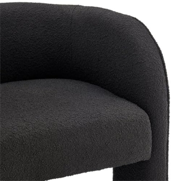 Stylish Matteo Boucle Accent Chair for Cozy Comfort
