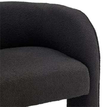 Stylish Matteo Boucle Accent Chair for Cozy Comfort