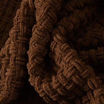 PERSUN Super Soft Cozy Knitted Throw Blanket, 50"x60"