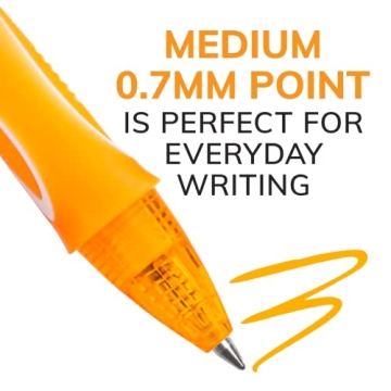 BIC Gelocity Quick Dry Gel Pens 8-Count Assorted Colors