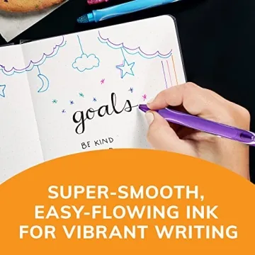 BIC Gelocity Quick Dry Gel Pens 8-Count Assorted Colors