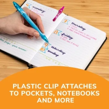 BIC Gelocity Quick Dry Gel Pens 8-Count Assorted Colors