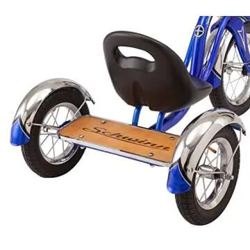 Schwinn Roadster Classic Tricycle for Kids, Durable Steel Frame