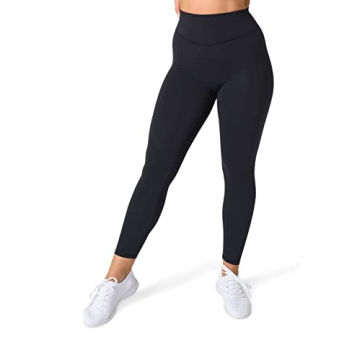 Kamo Fitness Serenity No Front Seam Leggings 25" Inseam Yoga Pants High Waisted Soft Workout Tights ...