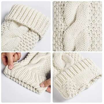 Elegant Double-Sided Christmas Stockings for Home Decor