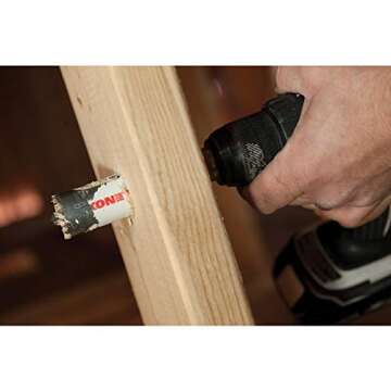 Lenox Bi-Metal Hole Saw Kit, 13-Piece for Electricians